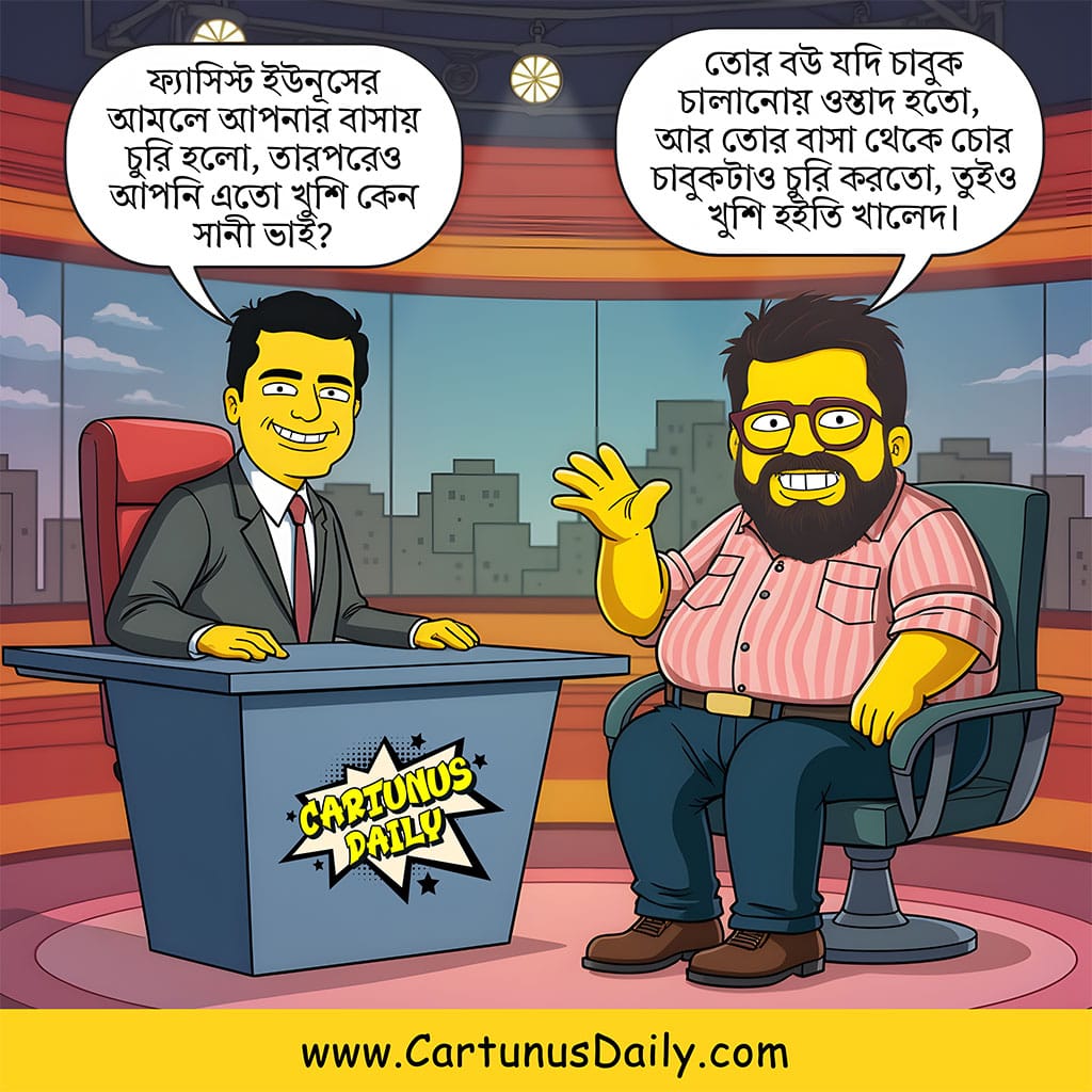 বাসায় চুরি তারপরেও খুশি ওমর সানী