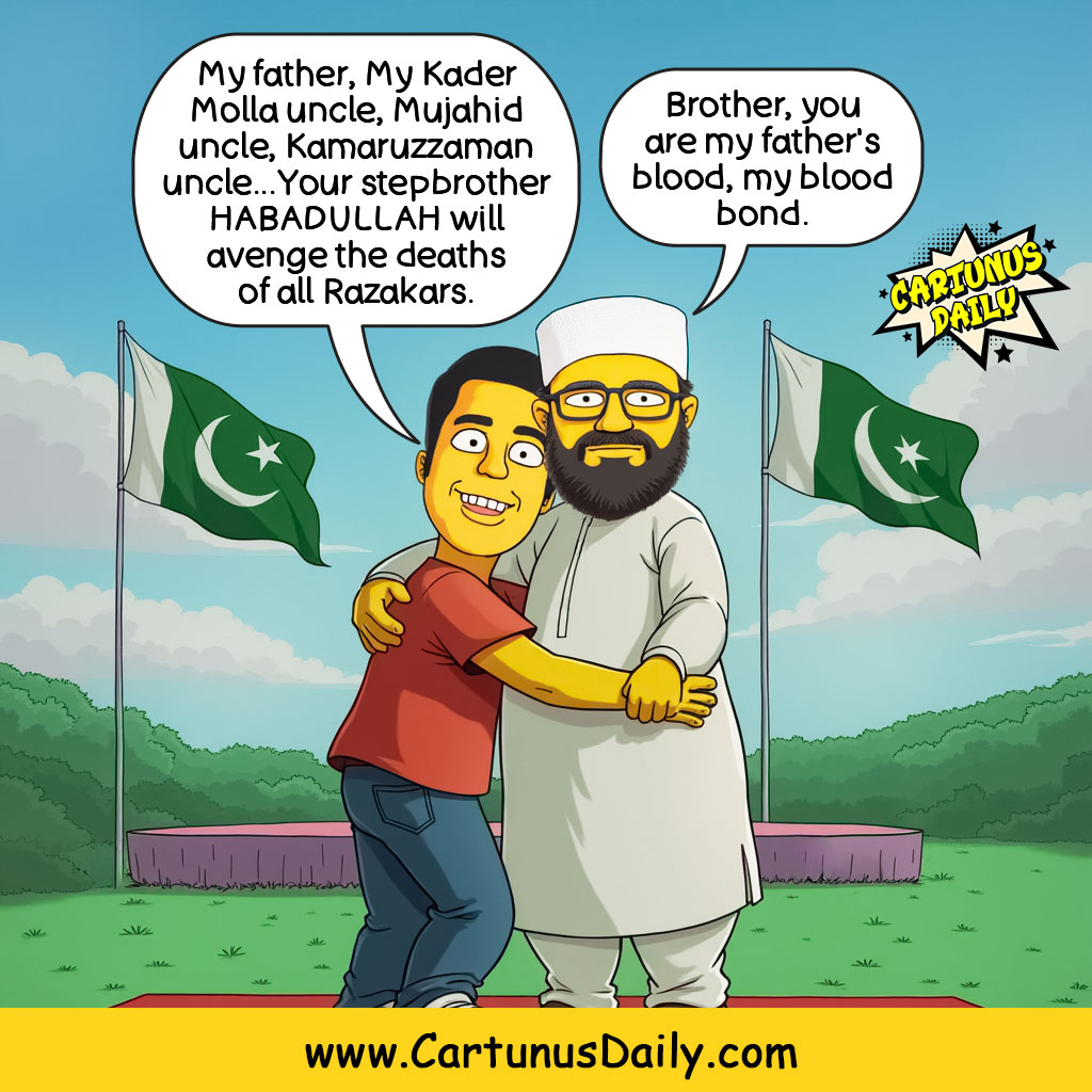 Hasnat Abdullah will avenge the deaths of all Razakars