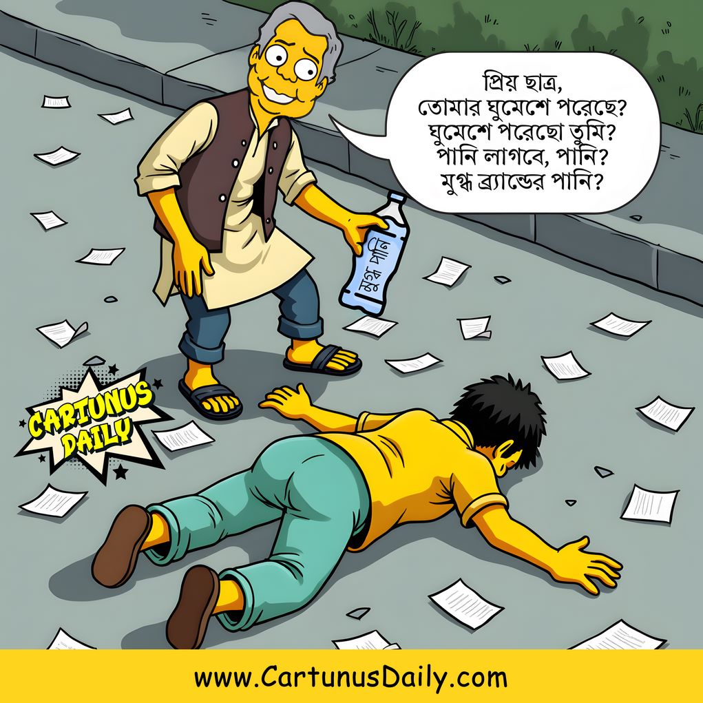 প্রিয় ছাত্র তোমার কি পানি লাগবে, পানি?