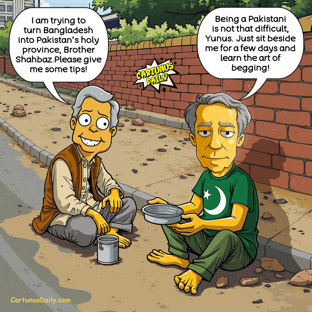 Dr. Yunus is trying to turn Bangladesh into Pakistan’s holy province