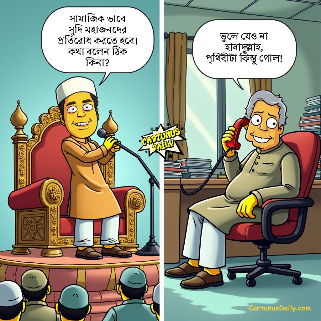 ভুলে যেও না হাসনাত আব্দুল্লাহ, পৃথিবীটা কিন্তু গোল!