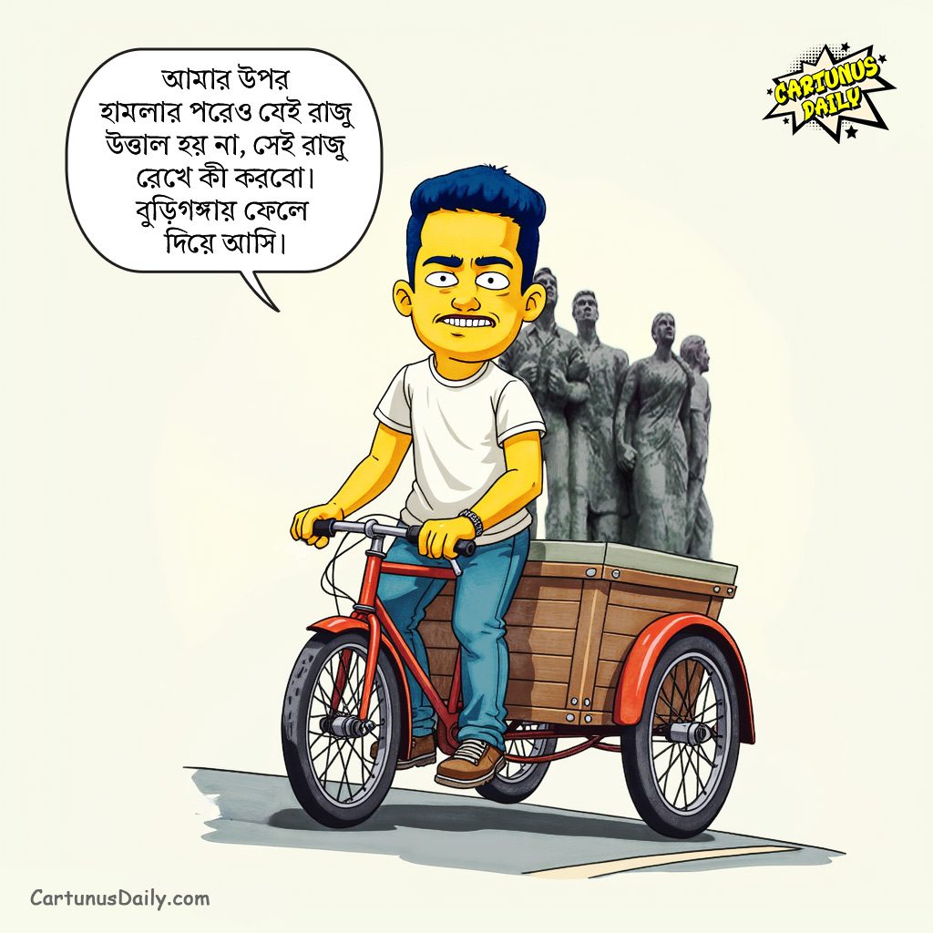 সারজিস আলমের উপর হামলা, উত্তাল হলো না ঢাবির রাজু ভাস্কর্য