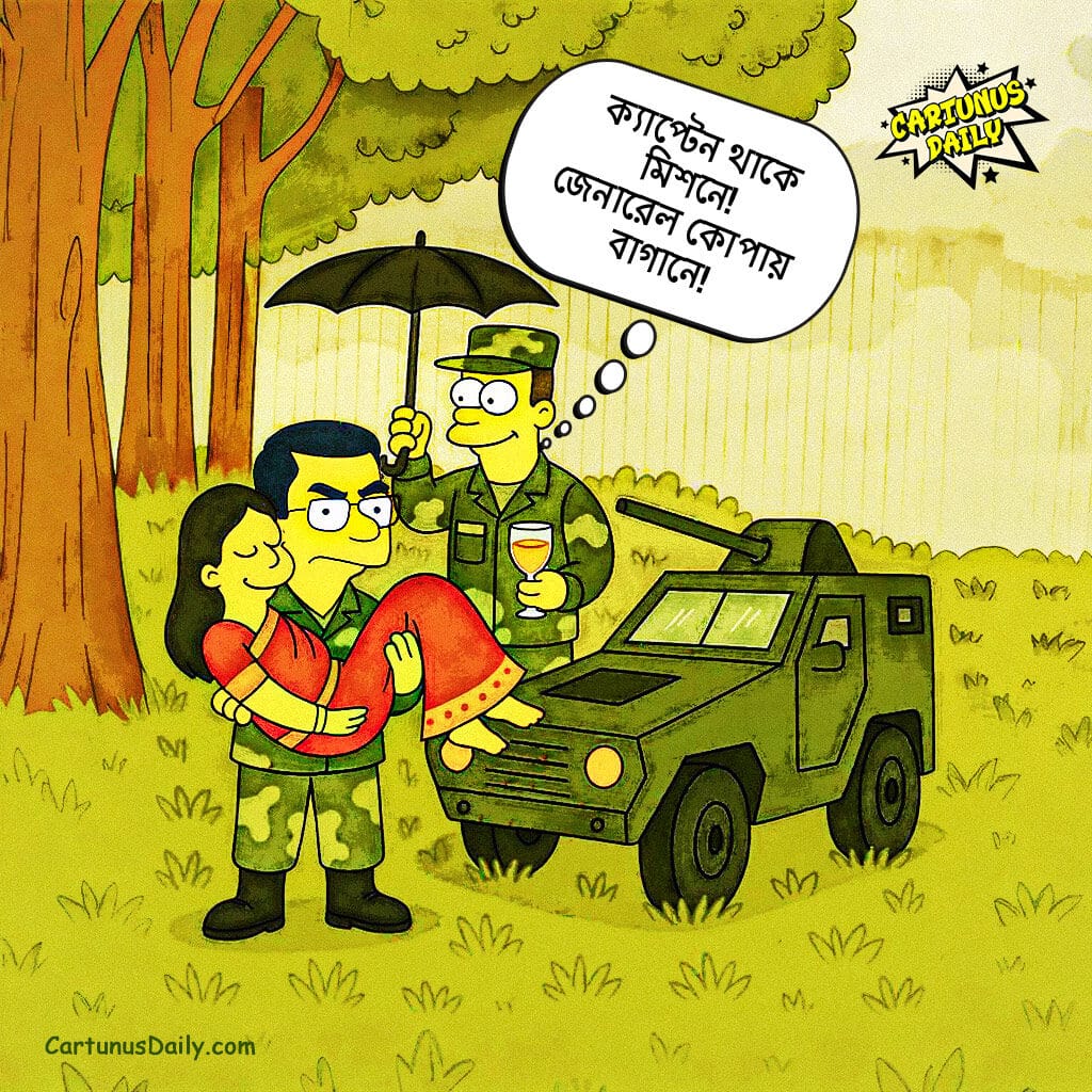 বাংলাদেশ সেনাবাহিনীর অন্দরমহল: মিশনে জুনিয়র অফিসার, ‘হোম ফ্রন্টে’ সিনিয়র। The Inner World of the Bangladesh Army: Junior Officers on Missions, Seniors on the 'Home Front'.