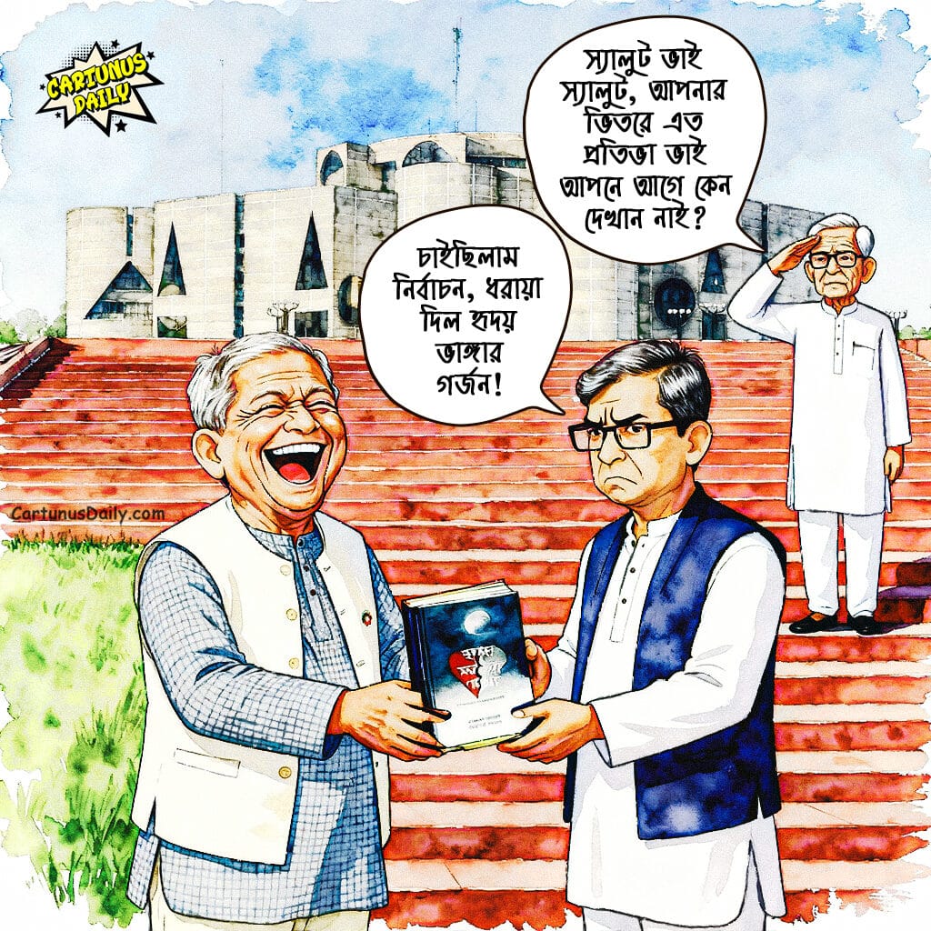 ঐকমত্যের নামে ৮৩ কোটির চা নাশতা, বিএনপিকে ধোঁকা দিয়ে আলী রীয়াজ পালিয়েছে। 83 crore for 'tea and snacks' in the name of consensus, Ali Riaz has fled after deceiving BNP.