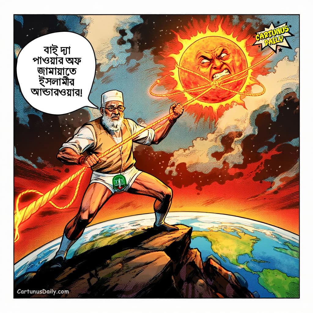 সূর্য থামিয়ে দেওয়ার আধ্যাত্মিক ক্ষমতা এবং মওদুদী ধর্মের নবজাগরণ। The Spiritual Power to Halt the Sun and the Renaissance of Maududi Religion.